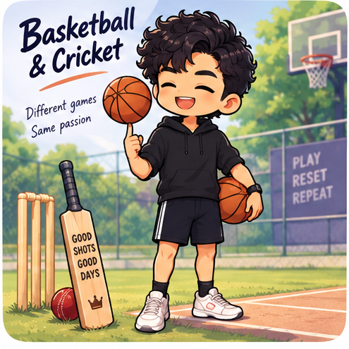 Basketball & Cricket